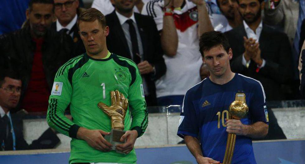 Messi reconoció que no le importó ganar el trofeo. (Foto: Clive Rose / Getty Images for Sony)