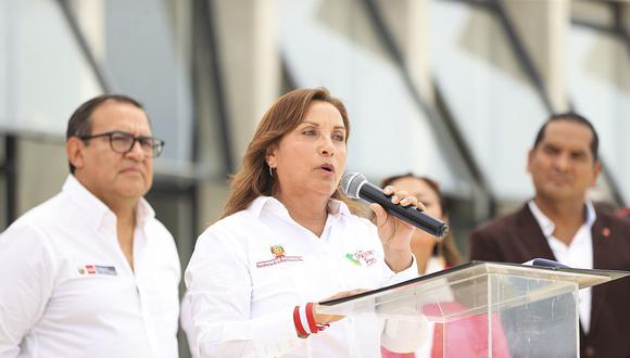 Dina Boluarte se pronunció ante la demanda de Víctor Polay Campos ante la CIDH. (Foto: Presidencia)