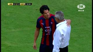 Universitario vs. Cerro Porteño: Gregorio Pérez y Haedo Valdez tuvieron afectuoso saludo en los primeros minutos | VIDEO