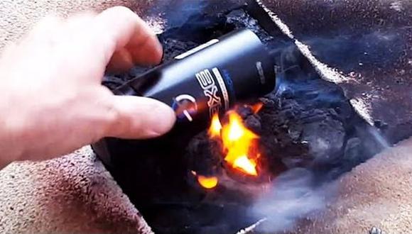 YouTube: ¿qué tan explosivo es un desodorante con atomizador?