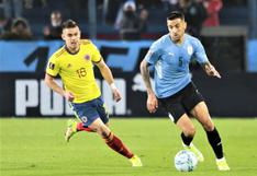Repartieron puntos: Colombia vs. Uruguay empataron por Eliminatorias