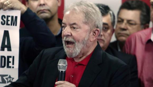 Lula da Silva, ex presidente de Brasil, se pronunció tras la condena de 9 años de prisión determinada por el juez Sergio Moro. (Foto: AFP)