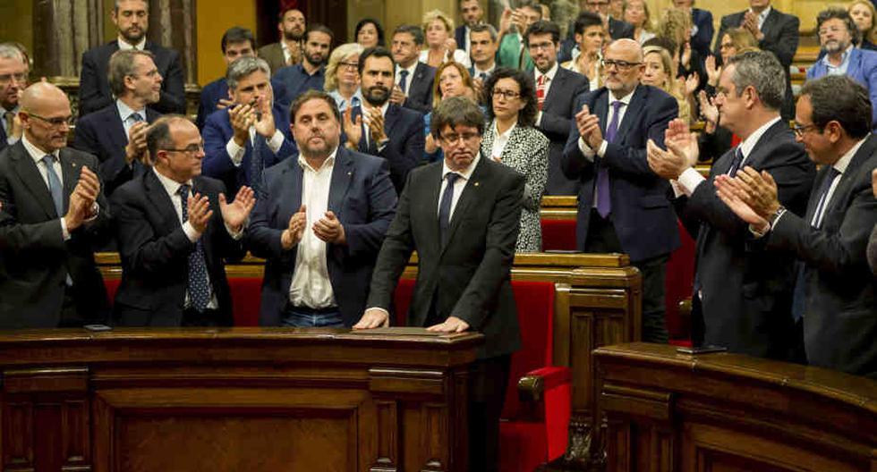 Puigdemont aseguró que "*Cataluña*":http://laprensa.peru.com/noticias/cataluna-7703 "es un asunto europeo". (Foto: EFE)