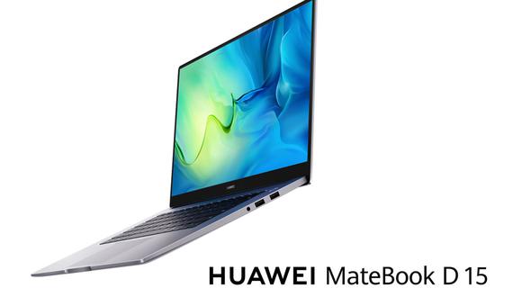 La nueva laptop de Huawei destaca por integrar el procesador Ryzen 5.500. (Foto: Huawei)