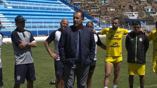 Selección peruana: Juan Reynoso visitó los entrenamientos de ADT en Tarma 