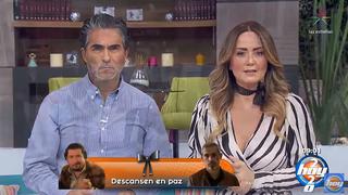 Así informó el programa “Hoy” el deceso de Jorge Navarro Sánchez y Luis Gerardo Rivera 