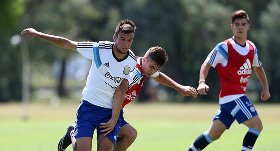 Argentina regresó a los entrenamientos. (Foto: AFA)