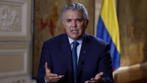 Iván Duque retira el proyecto de reforma tributaria tras masivas protestas en Colombia. (Foto: EFE/ Mauricio Dueñas Castañeda).