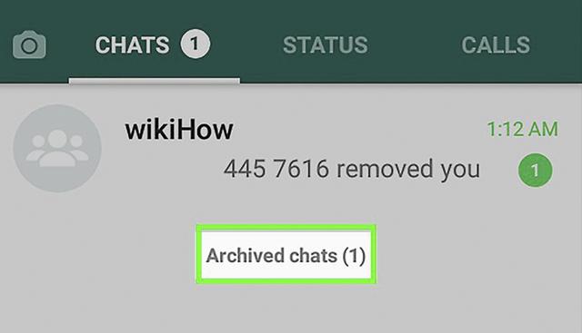 Este es el motivo por el que no debes de 'archivar' tus conversaciones de WhatsApp. | Captura