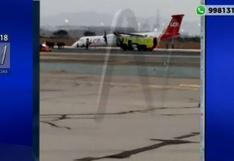 LAP: pasajeros están a salvo tras aterrizaje de emergencia de avión de LC Perú