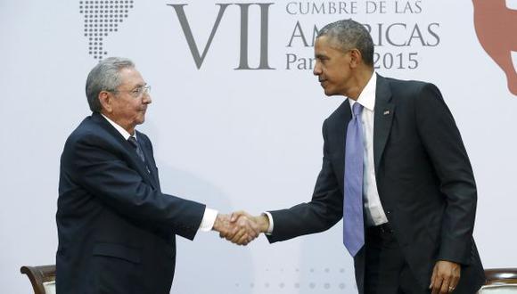 Obama y Castro tuvieron reunión histórica en Cumbre de Panamá