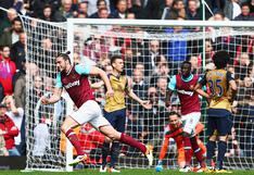 West Ham vs Arsenal: partidazo de seis goles en la Premier League