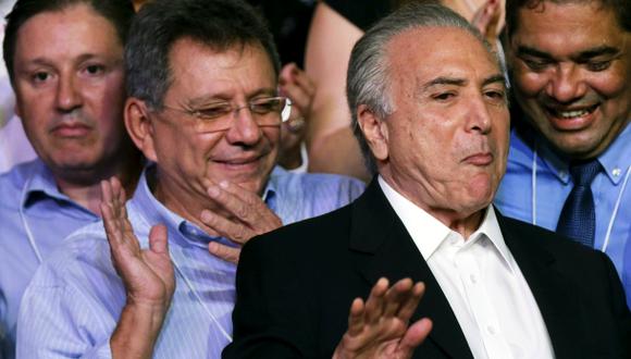 Temer llega al poder con partido que nunca ganó unas elecciones