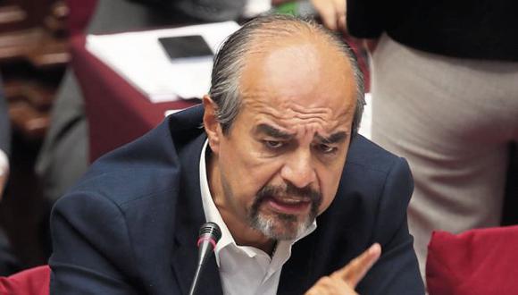Mauricio Mulder criticó a Martín Vizcarra por pedir que no desnaturalicen proyectos. (Foto: Juan Ponce/ El Comercio)