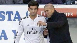 Zidane hizo debutar a su hijo Enzo en el Real Madrid Castilla