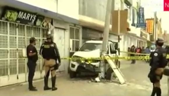 El trágico suceso ocurrió en la cuadra 64 de la avenida Universitaria, en el distrito de Comas | Foto: TV Perú / Captura de video
