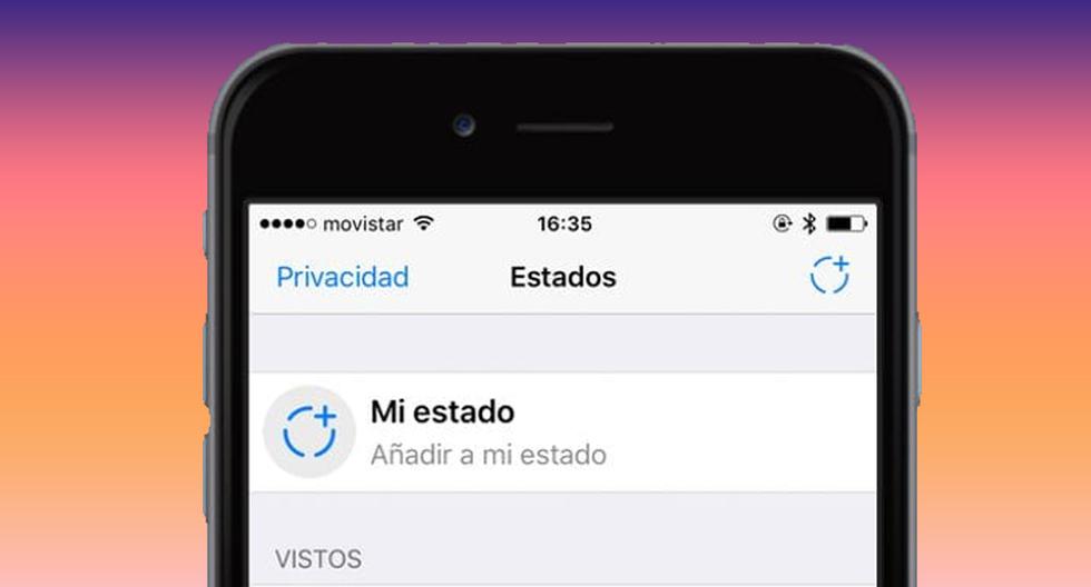 WhatsApp: cómo reportar un estado desde iPhone |  iOS |  nda |  nnni |  DATOS