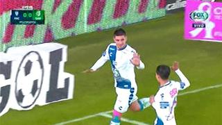 Pachuca vs. Santos: Guzmán anotó el 1-0 con notable golpeo de cabeza | VIDEO