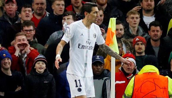 La UEFA emitirá, dentro de poco, un castigo al Manchester United por la agresión a Ángel di María, en el partido contra el PSG por los octavos de final de la Champions League. (Foto: AP)