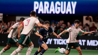 México no pudo ante Paraguay: cayó en Estados Unidos a pocos meses del Mundial