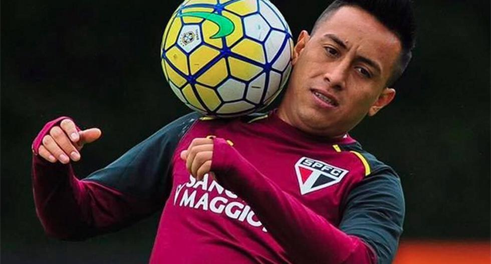 Christian Cueva también da que hablar en las redes sociales. El volante de la Selección Peruana compartió una emotiva foto junto al DT del Sao Paulo. (Foto: Facebook - Christian Cueva)