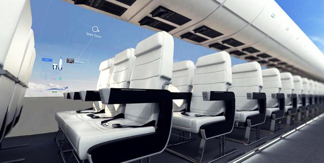 Avión futurista permitirá apreciar vistas panorámicas - 2
