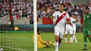 Perú vs. Arabia Saudita: Paolo Guerrero marcó de cabeza tras jugadón de Carrillo | VIDEO