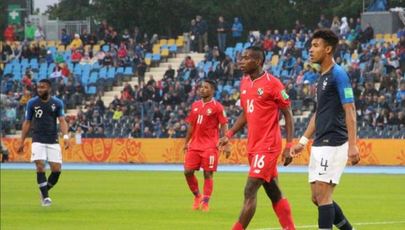 Panamá perdió ante Francia y quedó al borde de la eliminación en el Mundial Sub 20. (Foto: @fepafut)