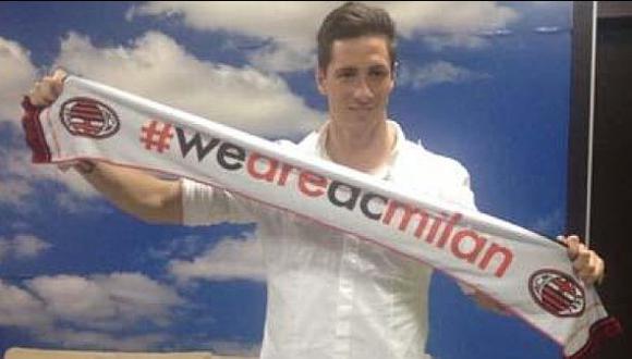 Fernando Torres llegó a Milán para pasar los exámenes médicos