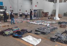 Ucayali: Allanan almacén clandestino e incautan medio millón de soles en zapatillas de conocidas marcas