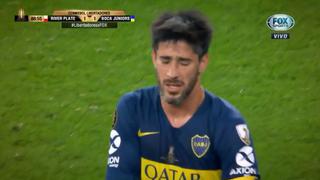 Pablo Pérez, frustración y cinta de capitán al suelo tras ser cambiado en la final de Libertadores | VIDEO