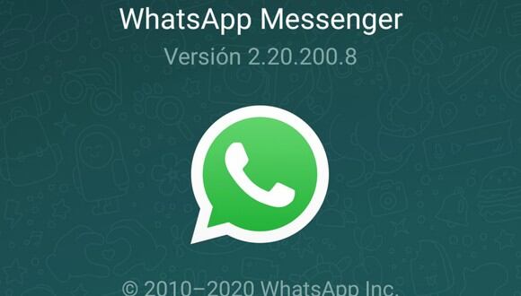 Cómo saber si tienes WhatsApp actualizado a la última versión en Android. (Foto: Captura de pantalla)