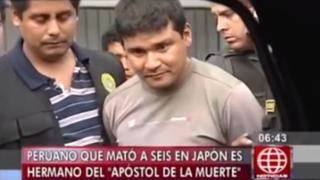 Peruano que mató a 6 japoneses es hermano de asesino en serie