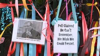 Australia: funeral del cardenal George Pell se vio opacado por protesta contra la pederastia