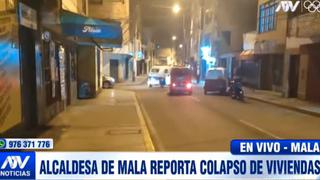 Sismo en Mala: colapso de viviendas y personas accidentadas tras evento de magnitud 6 en Cañete