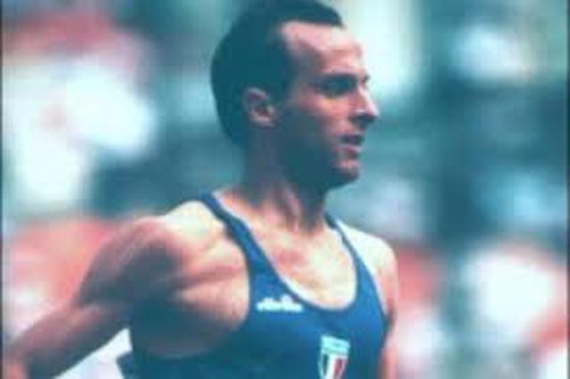 Donato Sabia, finalista de 800 metros en los Juegos Olímpicos de Los Ángeles y Seúl, falleció en la región de Basilica tras luchar por el Covid-19. (Foto. Agencias)