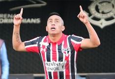 Christian Cueva: su primer gol con Sao Paulo ante Corinthians