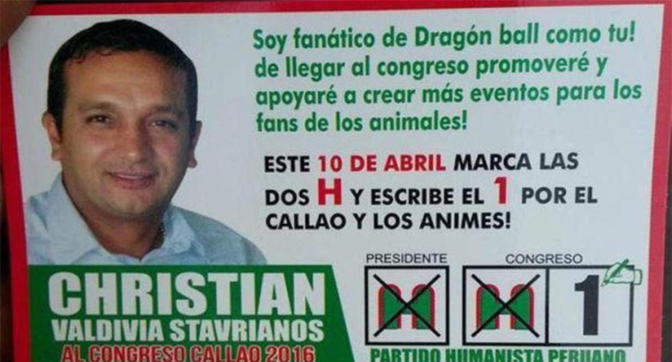 Este volante dejó sin candidatura al Congreso a Christian Valdivia Stavrianos, quien iba con el Partido Humanista. (Foto: Facebook)