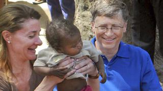 Bill Gates y su esposa Melinda son los mayores filántropos de EE.UU.