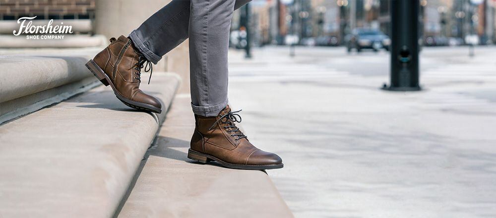 Florsheim, la marca Americana de calzado de hombre con más prestigio y tradición otorga el 30% de descuento.