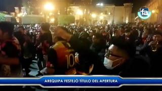 Arequipa: Así celebraron los hinchas de FBC Melgar el título del Torteo Apertura