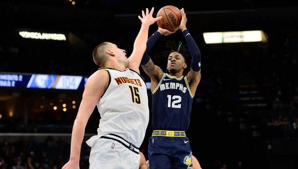 Ja Morant está promediando 27.0 ppp., 5.5 rpp. y 7.5 app. en esta temporada regular de la NBA | Foto: AP