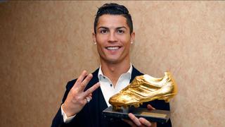 Cristiano Ronaldo y las fotos en la conquista de la Bota de Oro