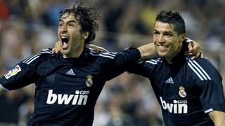 10 años del último gol de Raúl en el Real Madrid