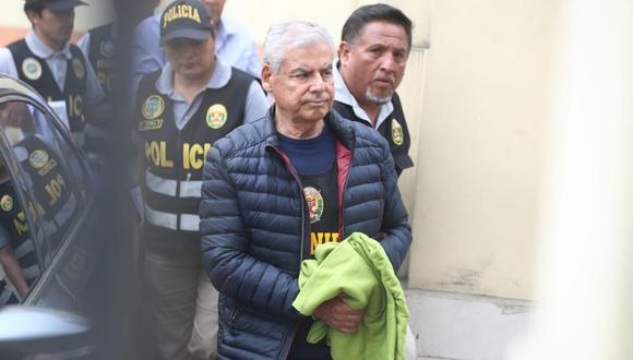 Sobre César Villanueva pesa una orden judicial de detención preliminar por siete días (Foto: Giancalo Ávila)