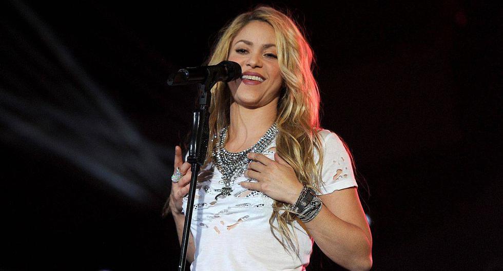 Shakira y su sensual interpretación del tema “Tutu” de Camilo . (Foto: AFP)