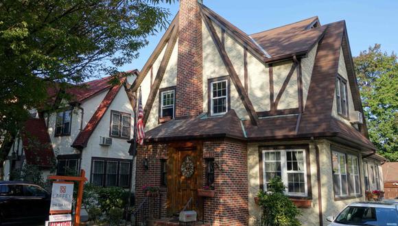 La casa de la infancia de Donald Trump está ubicada en el distrito de Queens, en Nueva York. (AFP).