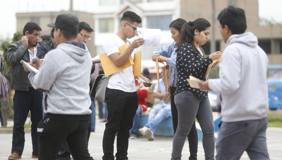 Ña tasa de desempleo en Lima Metropolitana se ubicó en 10.0%, 6.5 puntos porcentuales menos al reportado en similar trimestre del año 2020. (Foto: GEC)