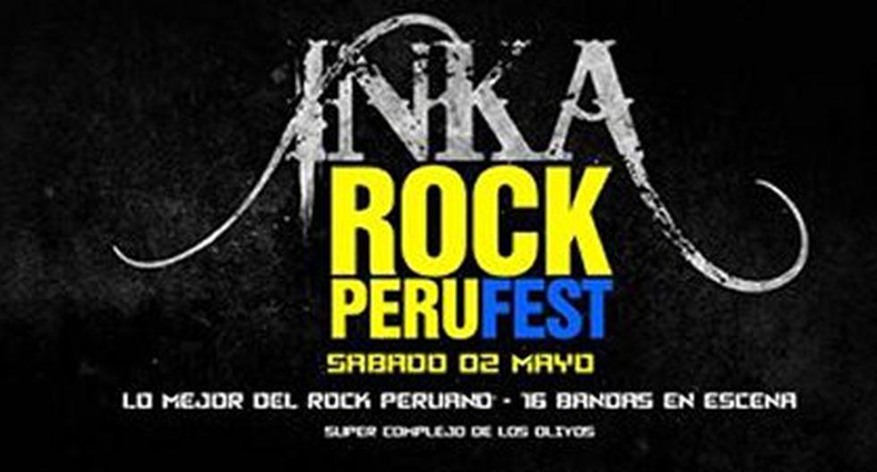 Inkarock Fest llega este dos de mayo. (Foto: Difusión)