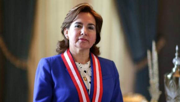 La titular de la Corte Suprema, Elvia Barrios, pidió a la ciudadanía tener “confianza en las instituciones” de cara al bicentenario de la Independencia. (Foto: Nancy Chappell)
